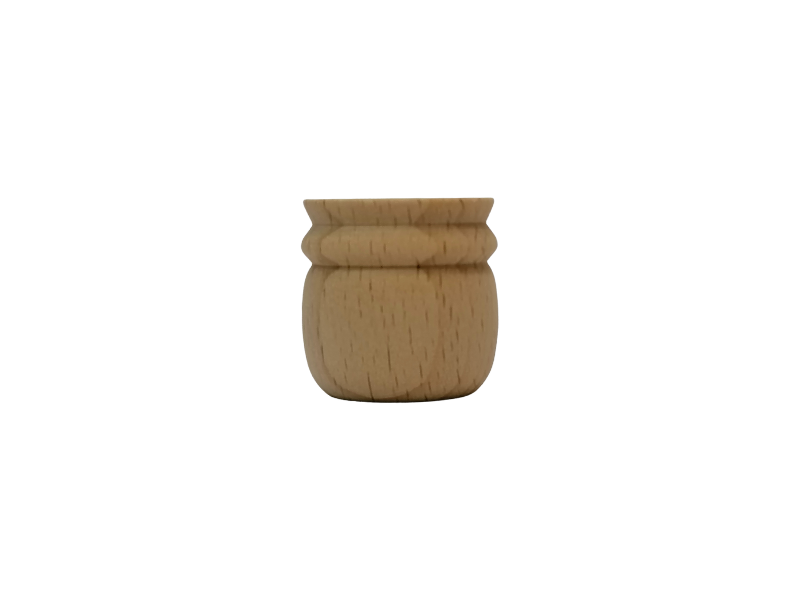 Holztülle Piro 24/14 für Blecheinsätze 14 mm